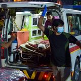 Krankenwagen am Kabul-Airport