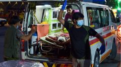 Krankenwagen am Kabul-Airport