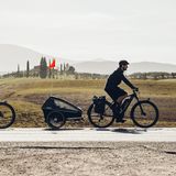 Lange Strecken mit Hänger - hier machen sich die zwei Akkus bezahlt.