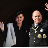 Zum Nationalfeiertag des Fürstentums muss sich das Paar natürlich zeigen, hier 2014.