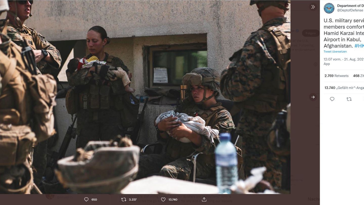 Afghanistan: US soldier saved a baby and then died in the attack