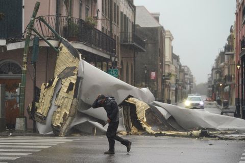 Hurrikan "Ida": Schäden in der US-Stadt New Orleans