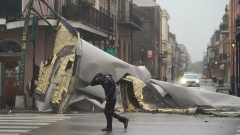 Hurrikan "Ida": Schäden in der US-Stadt New Orleans