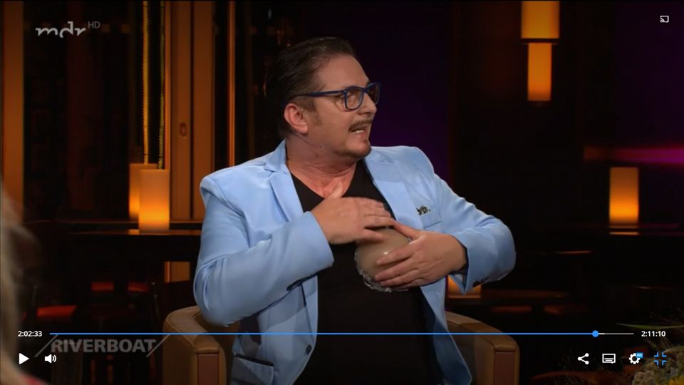 Uwe Herrmann bei "Riverboat"