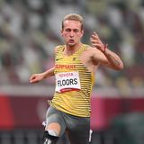 Johannes Floors (l.), 26, Bronze im Prothesensprint (T64)