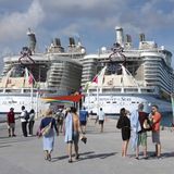 Die "Oasis of the Seas" und "Symphony of the Seas"