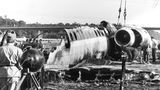 Wrack des BAC-1-11 der Fluggesellschaft Paninternational