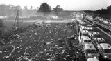 Wrack des BAC-1-11 der Fluggesellschaft Paninternational