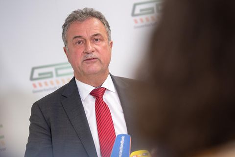 Unbeirrbar: Claus Weselsky, Vorsitzender der GDL, ruft zur dritten Streikwelle auf