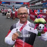 Vico Merklein, 44, Silber im Handbike-Einzelzeitfahren
