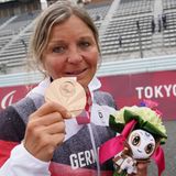 Kerstin Brachtendorf, 49, Bronze im Zweirad-Einzelzeitfahren (C5)
