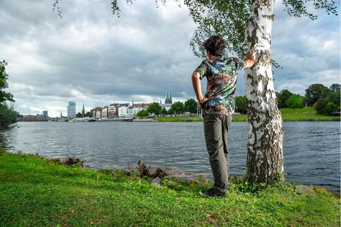 Hamid in seiner neuen Heimat Bremen