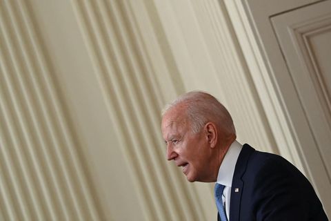 Joe Biden hält Rede