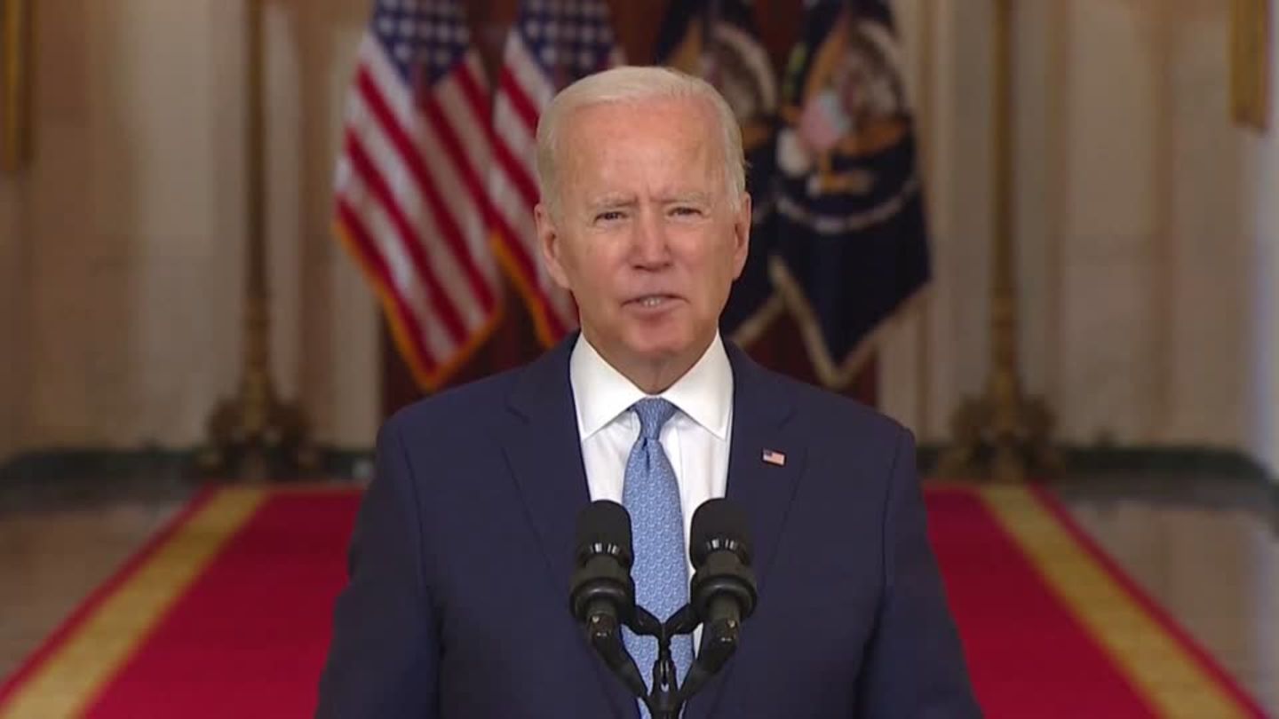 US President Biden defends withdrawal from Afghanistan against criticism