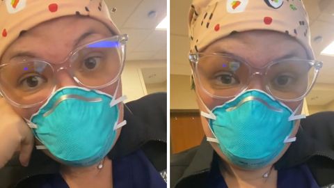 "Covid hat ein Geräusch": Krankenschwester macht auf steigende Anzahl ungeimpfter Patienten aufmerksam