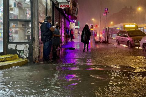 Überschwemmung New York
