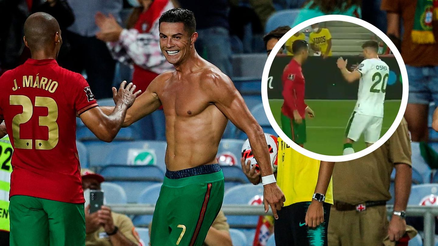 Cristiano Ronaldo and his world record: near violence and an interrupted interview