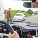 Dank des 5G-Netzes kommen die Warnungen in Echtzeit im Auto an