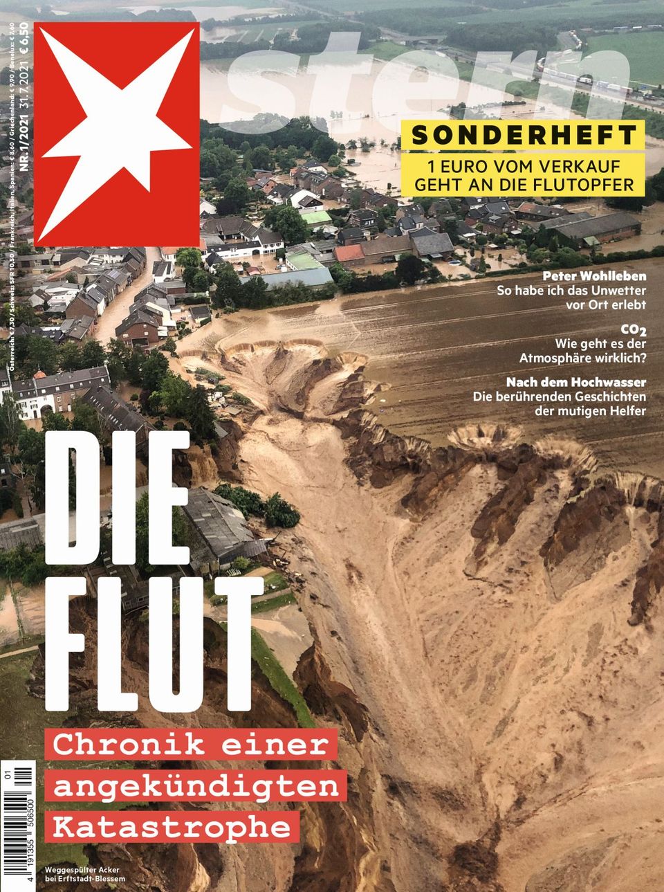 Cover Sonderheft Die Flut Cover Sonderheft Die Flut
