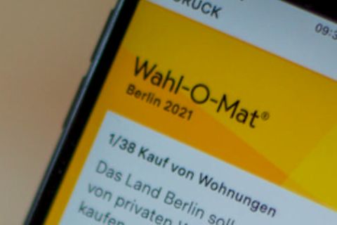 "Wahl-O-Mat" - Entscheidungshilfe für die Bundestagswahl 2021 ist ab heute online