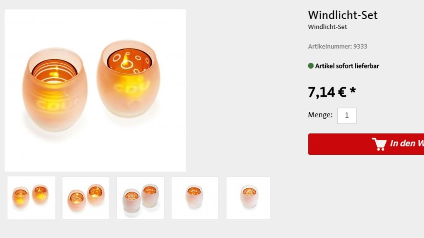 Wer wird stärkste Kraft bei der Bundestagswahl? Bringen Sie Licht ins Dunkel: mit den Windlichtern der CDU.