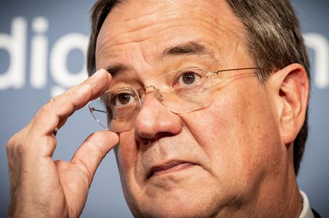Armin Laschet, NRW-Ministerpräsident und Kanzlerkandidat der Union, kann - glaubt man den Umfragen - Unterstützung gut
