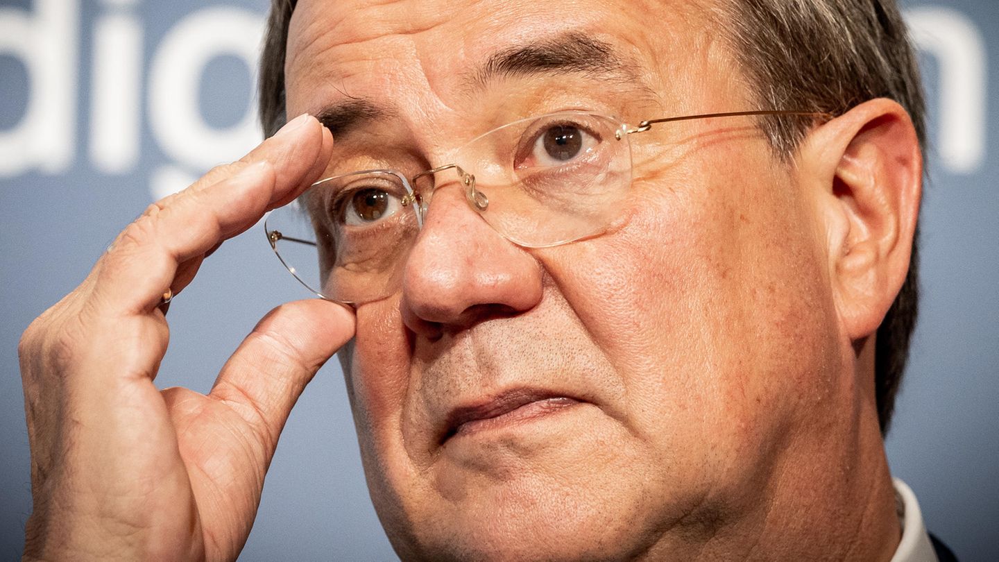 Armin Laschet, NRW-Ministerpräsident und Kanzlerkandidat der Union, kann - glaubt man den Umfragen - Unterstützung gut