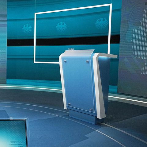 Wahlkampf RTL-Studio Triell