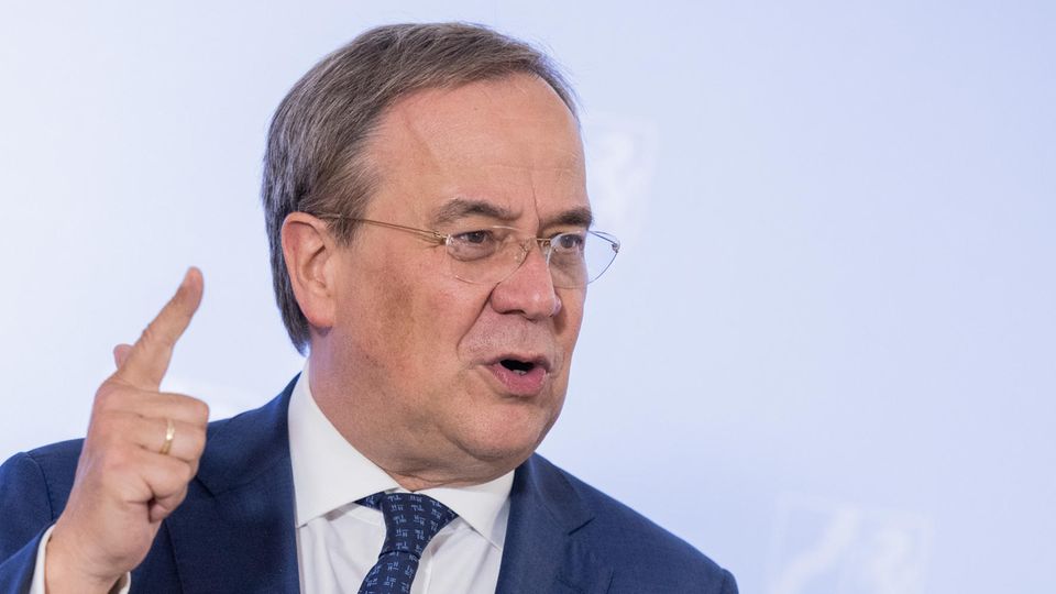 Armin Laschet Kanzlerkandidat Union Armin Laschet möchte gern für die Union das Kanzleramt von Angela Merkel übernehmen