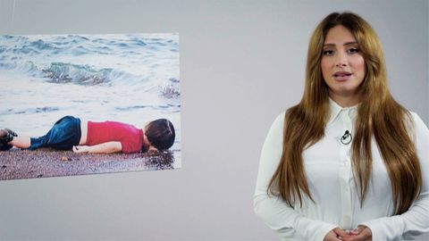 Enissa Amani spricht am Todestag von Alan Kurdi