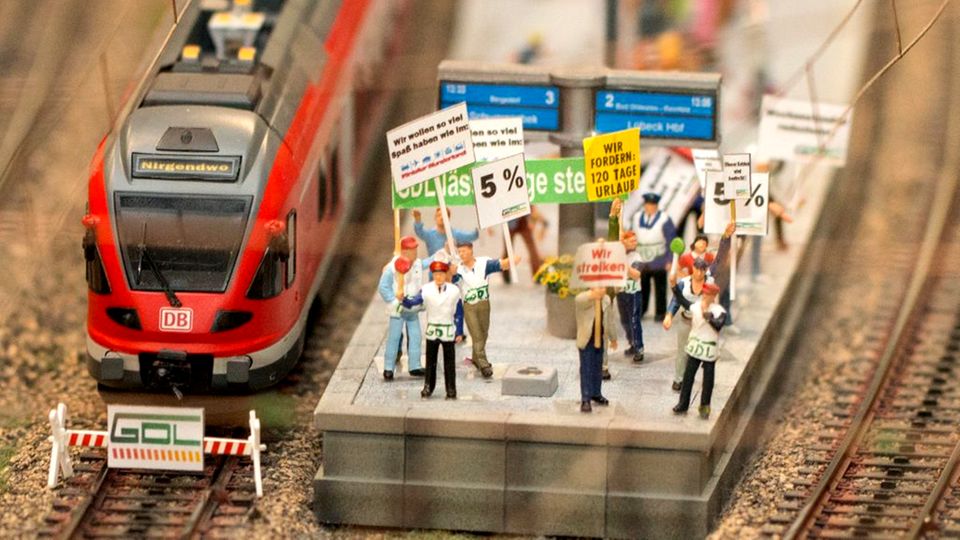 GDL-Streik im Miniatur Wunderland