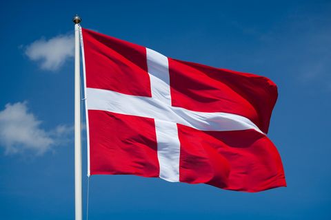 Die dänische Flagge