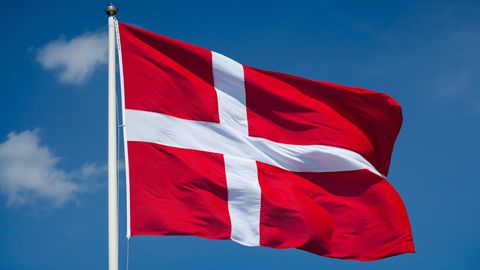 Die dänische Flagge