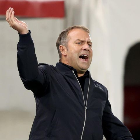 War mit dem Auftritt des DFB-Teams gegen Liechtenstein nicht ganz glücklich: Neu-Bundestrainer Hansi Flick