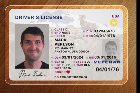 Die von Apple entwickelte digitale ID als Screenshot