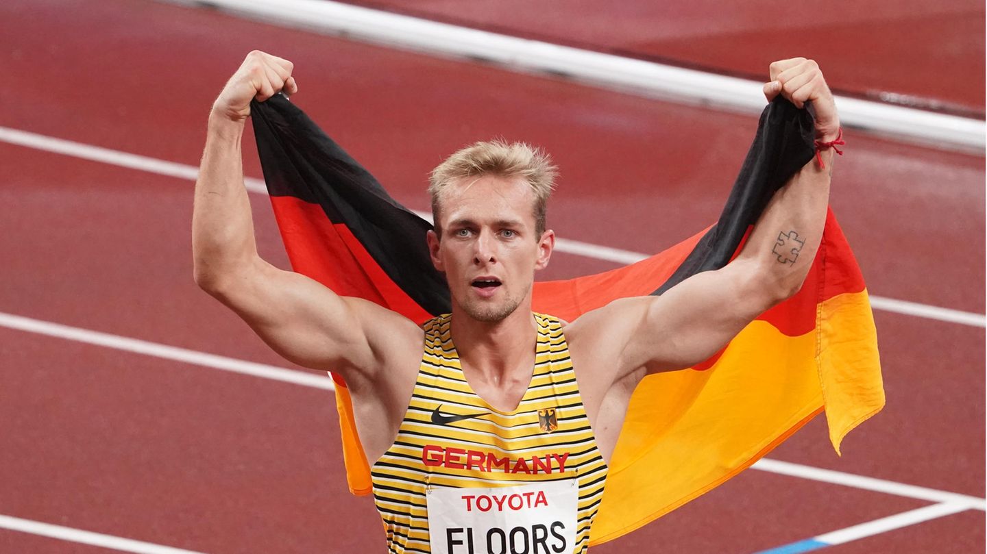 Johannes Floors, 26, Gold über 400 Meter (T62)