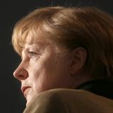 Merkel in beige