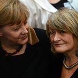 Merkel mit Alice Schwarzer