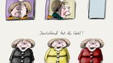 Im Laufe der Zeit gewöhnten sich die Deutschen an Angela Merkel und ihre immergleichen Sakkos. Die Amtsinhaberin gewann Wahl um Wahl - und konnte auch nach 2013 weiterregieren. Diesmal wieder in einer großen Koalition mit der SPD.