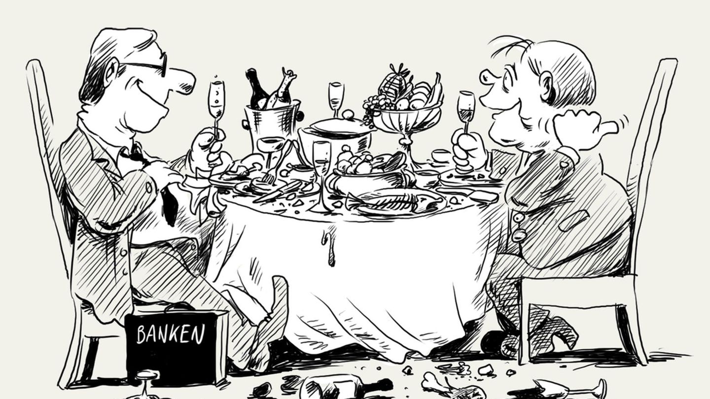 Nach der Bundestagswahl 2009 regierte Merkel vier Jahre lang in einer schwarz-gelben Koalition. 2010 warnte Vizekanzler Guido Westerwelle (FDP) vor "spätrömischer Dekadenz". Und meinte damit den angeblich zu großzügigen Sozialstaat - nicht jedoch seine eigenen Bezüge.