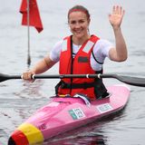 Edina Müller, 38, Gold im Kanu-Sprint über 200 Meter (KL1)