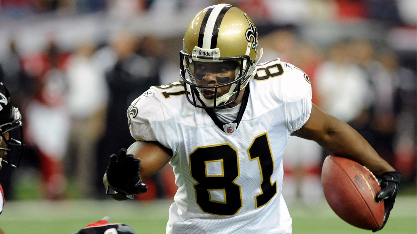 Dreimaliger Super-Bowl-Gewinner: David Patten 2008 im Trikot der New Orleans Saints David Patten 2008 im Trikot der New Orleans Saints