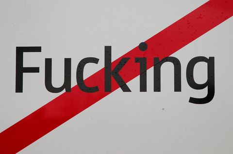 Ein solches Schild hängt jetzt im Haus der Geschichte Österreich