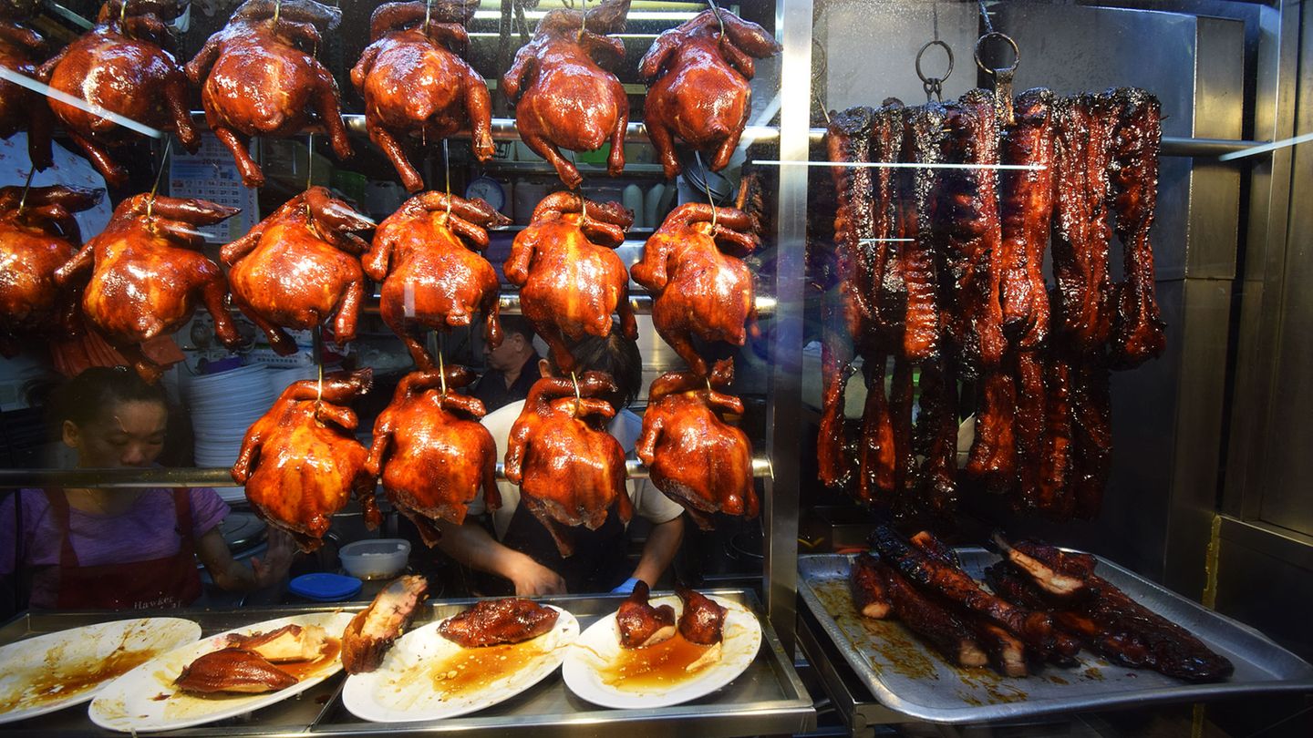 Hawker Chan in Singapur