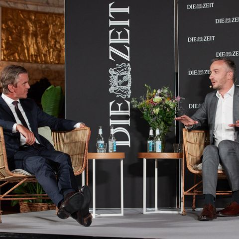 Jan Böhmermann und Markus Lanz