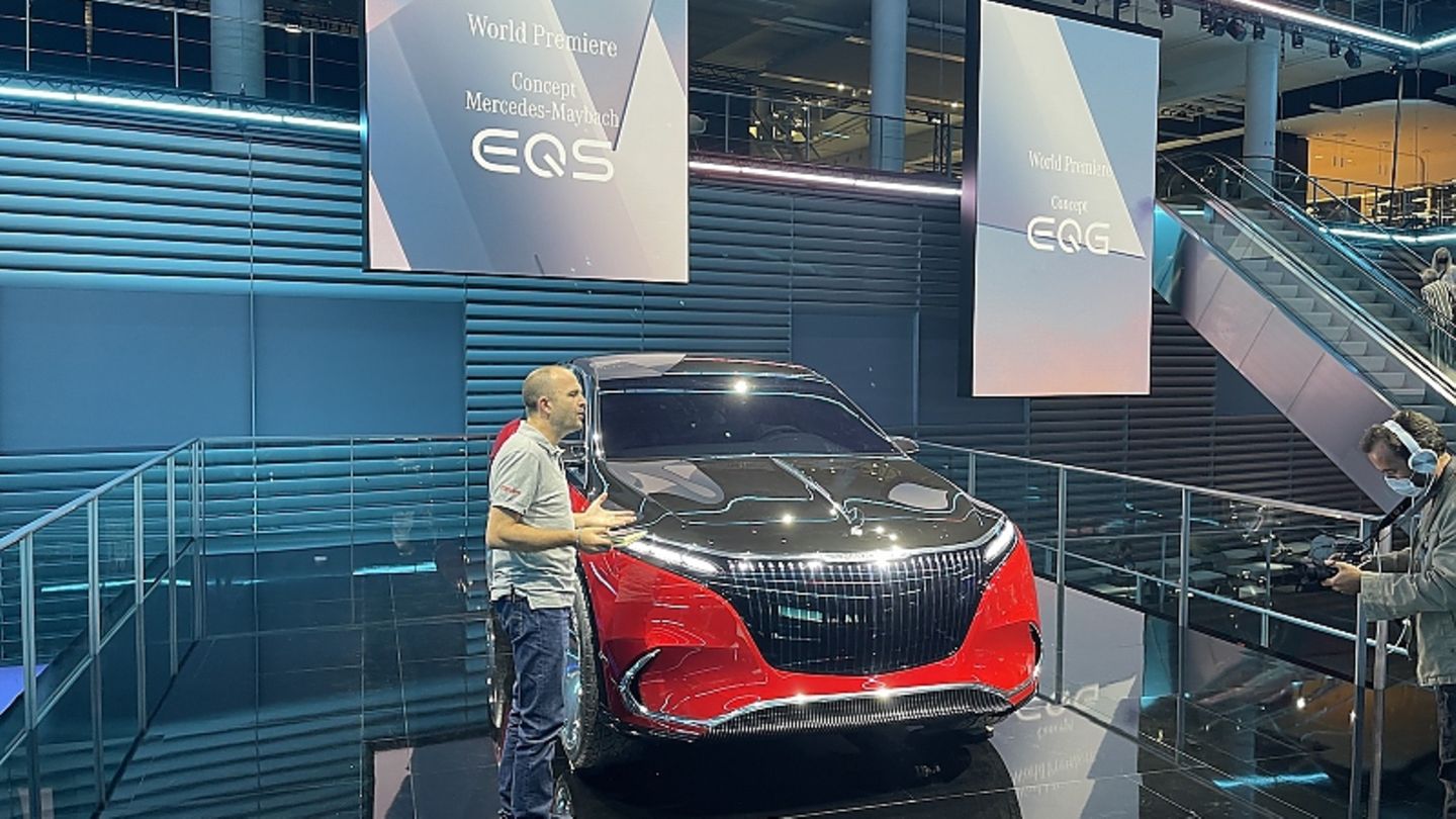 Electric versions of Mercedes G and Maybach EQS: Size matters