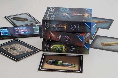 Sie benötigen für das Audio-Mystery-Spiel "echoes" die dazugehörige App