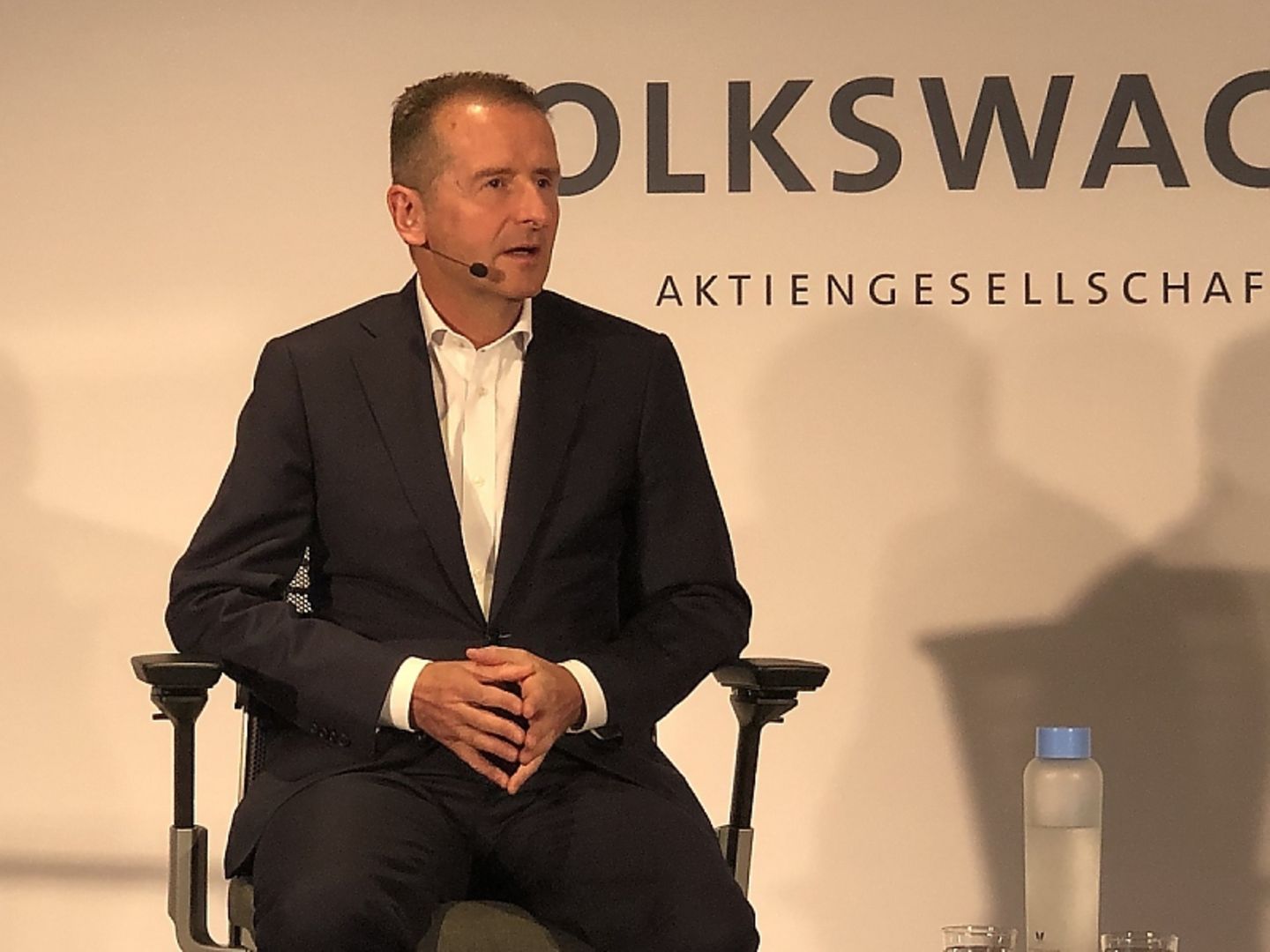 VW-Chef Herbert Diess