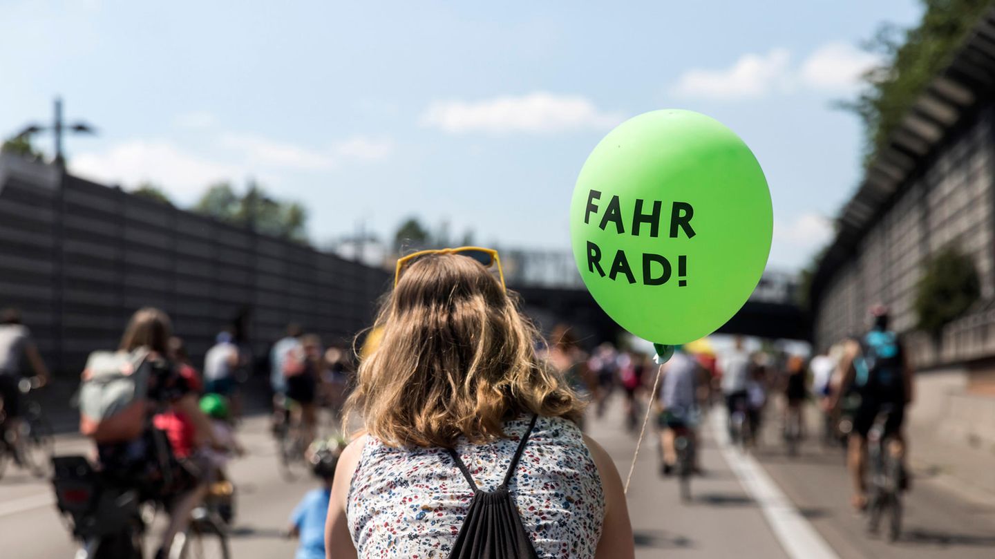 Eine solche Sternfahrt Fahrrad-Demonstration des ADFC, wie hier in Berlin, ist auch zur IAA in München geplant