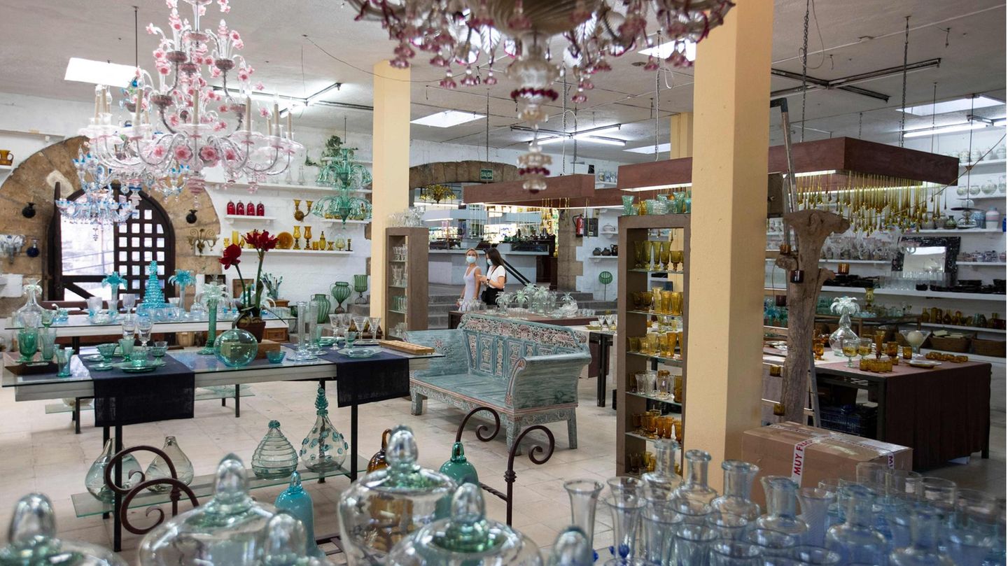 Glasbläser auf Mallorca